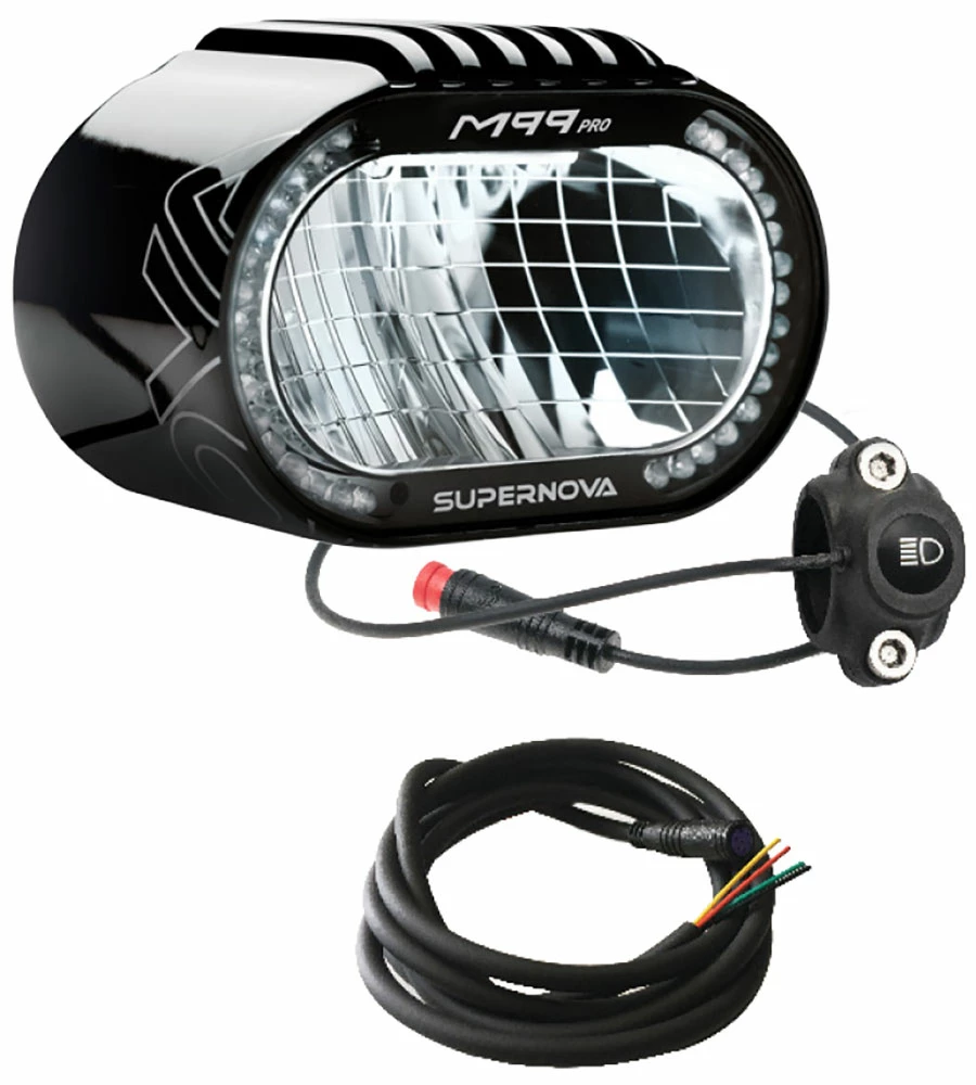 Supernova M99 Pro - Phare Pour Bicyclette électrique 1 Supernova M99 Pro - Phare Pour Bicyclette électrique