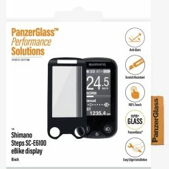 PanzerGlass Protection D'écran Shimano STEPS -Le Cyclo Moderne Soldes Boutique Panzerglass Shimano STEPS Displayschutz FA003771002 2
