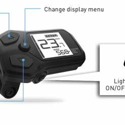 Shimano Écran STEPS SC-E5003 Avec Connecteur EW-SD300 -Le Cyclo Moderne Soldes Boutique Shimano STEPS SC E5003 ISCE5003A e