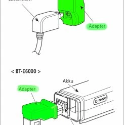 Shimano Adaptateur De Prise STEPS Pour Le Chargeur EC-E6000/6002 -Le Cyclo Moderne Soldes Boutique Shimano Steckeradapter fur Steps Ladegerat EC E6000 6002 Y79N00010 b