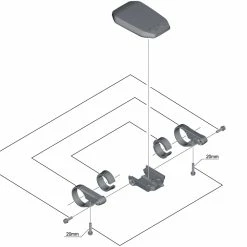Shimano Écran STEPS SC-E6010 Avec Support -Le Cyclo Moderne Soldes Boutique Shimano Steps Display SC E6010 mit Halter KSCE6010 c