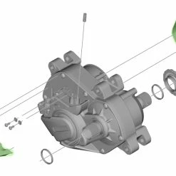Shimano STEPS SM-DUE80-A Boîtier Pour DU-E8000 Type-A -Le Cyclo Moderne Soldes Boutique Shimano Steps Gehause SM DUE80 A fur DU E8000 Typ A KSMDUE80A