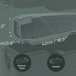 Topeak E-Xplorer TrunkBox -Le Cyclo Moderne Soldes Boutique Topeak 15002081 E Xplorer TrunkBox 4