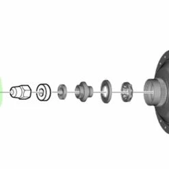 Shimano Bague D'espacement Center-Lock Pour Moyeux De Transmission ALFINE -Le Cyclo Moderne Soldes Boutique Y37R82000 3